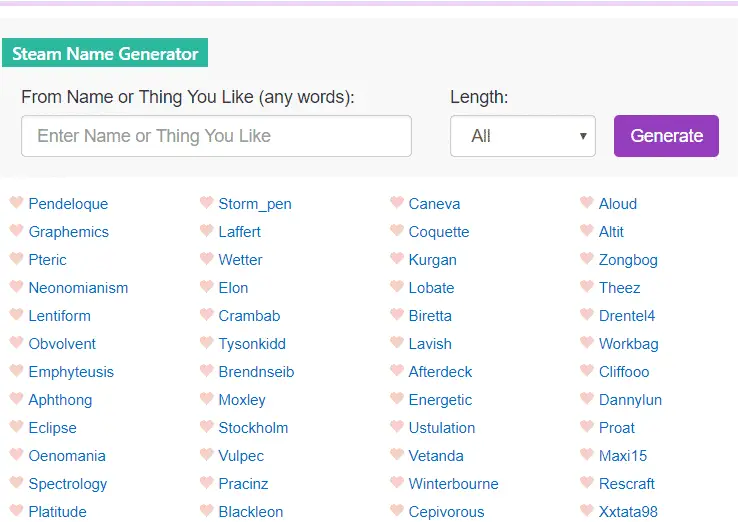10 Websites To Generate Instagram Names Instagram Name Generator - roblox instagram username ideas